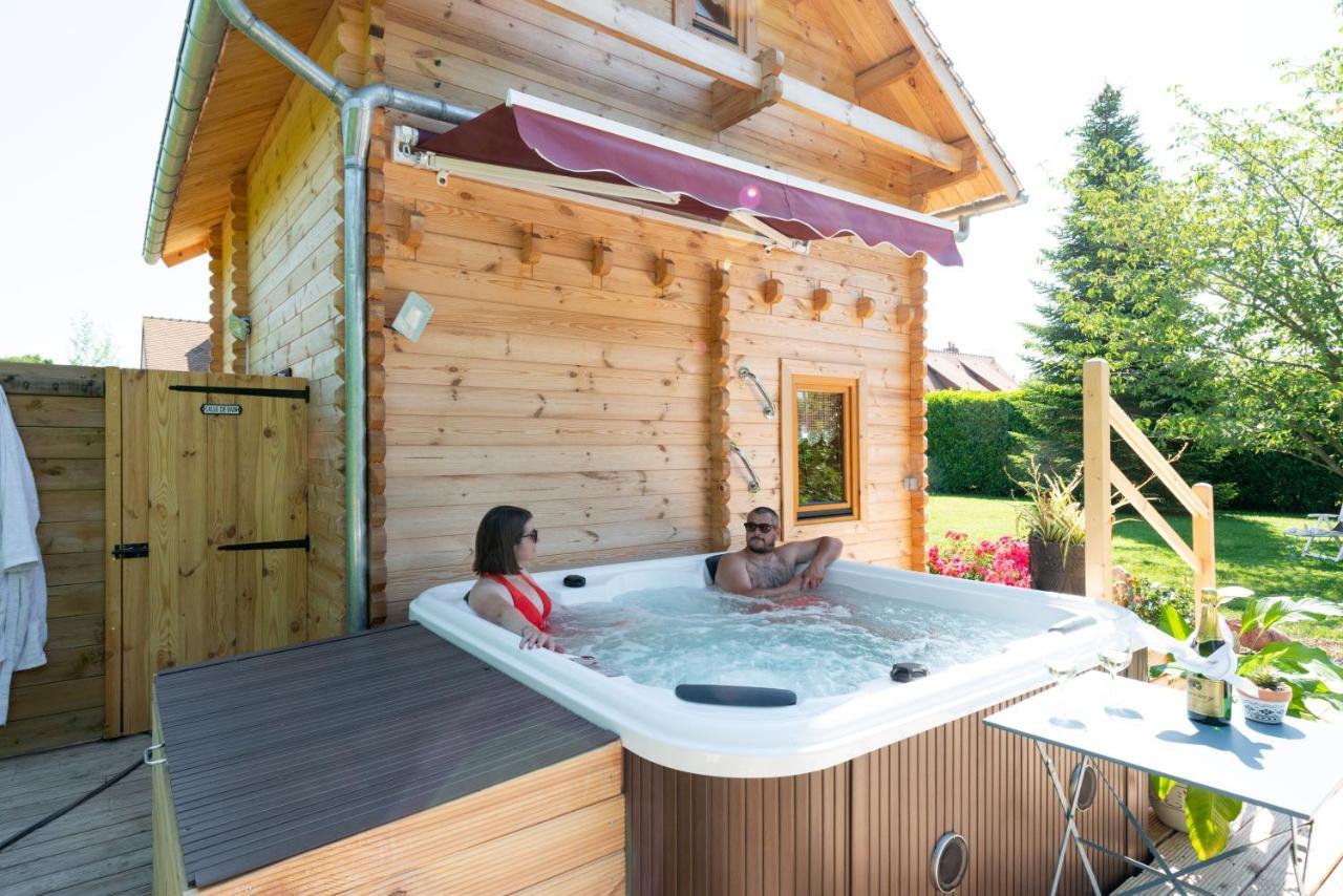 Chalet&SPA sur la Côte Fleurie Auberville Extérieur photo