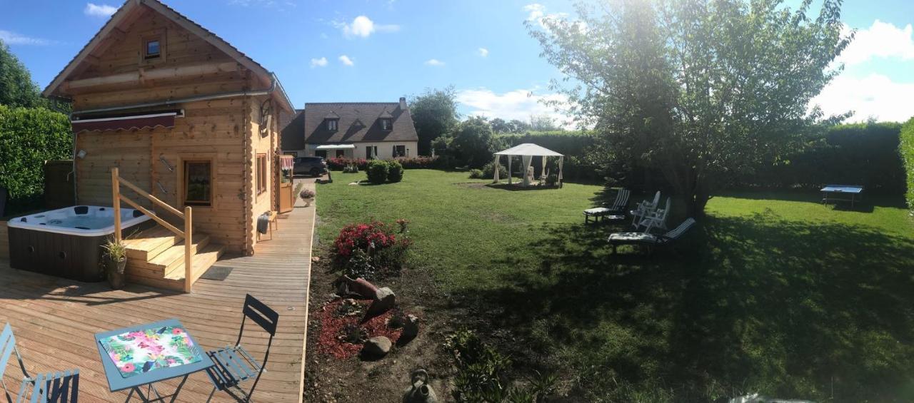 Chalet&SPA sur la Côte Fleurie Auberville Extérieur photo